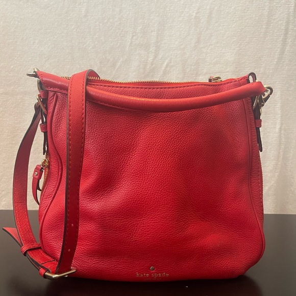 Kate Spade Summer Red Satchel - Picture 1 of 6
